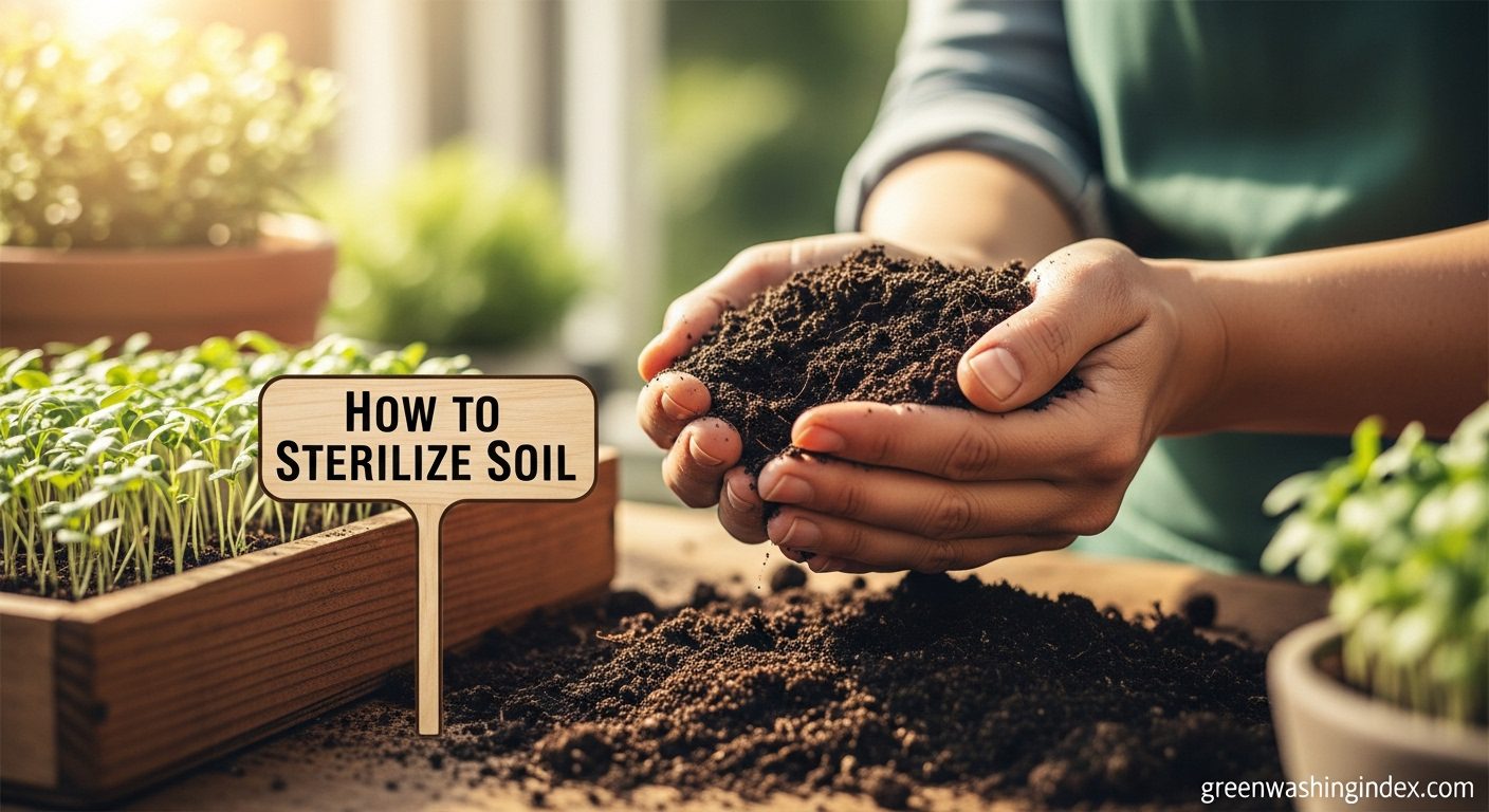 How to Sterilize Soil