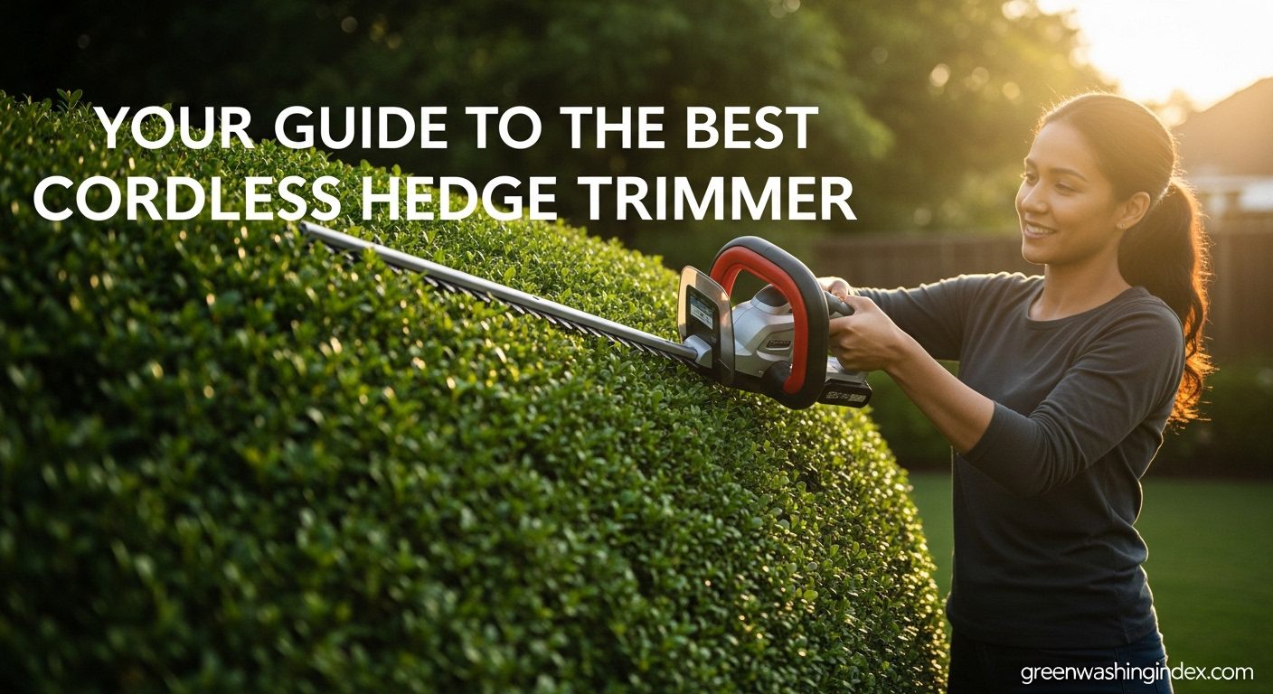 best cordless hedge trimmer