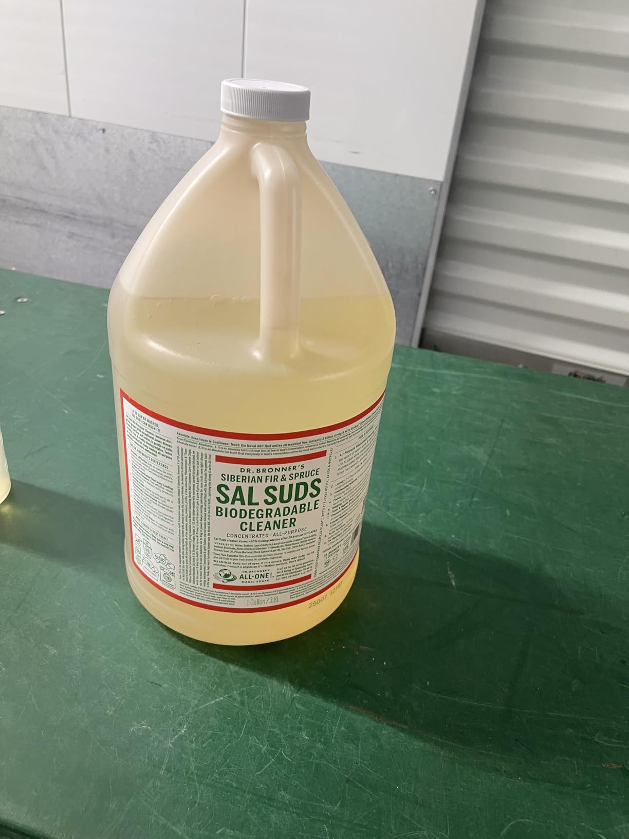Dr. Bronner's - Sal Suds Biodegradable Cleaner (1 Gallon) - All-Purpose, Pine Cleaner for Floors, Laundry and Dishes, Concentrated, Cuts Grease and Dirt, Powerful Formula - Customer Photo 1