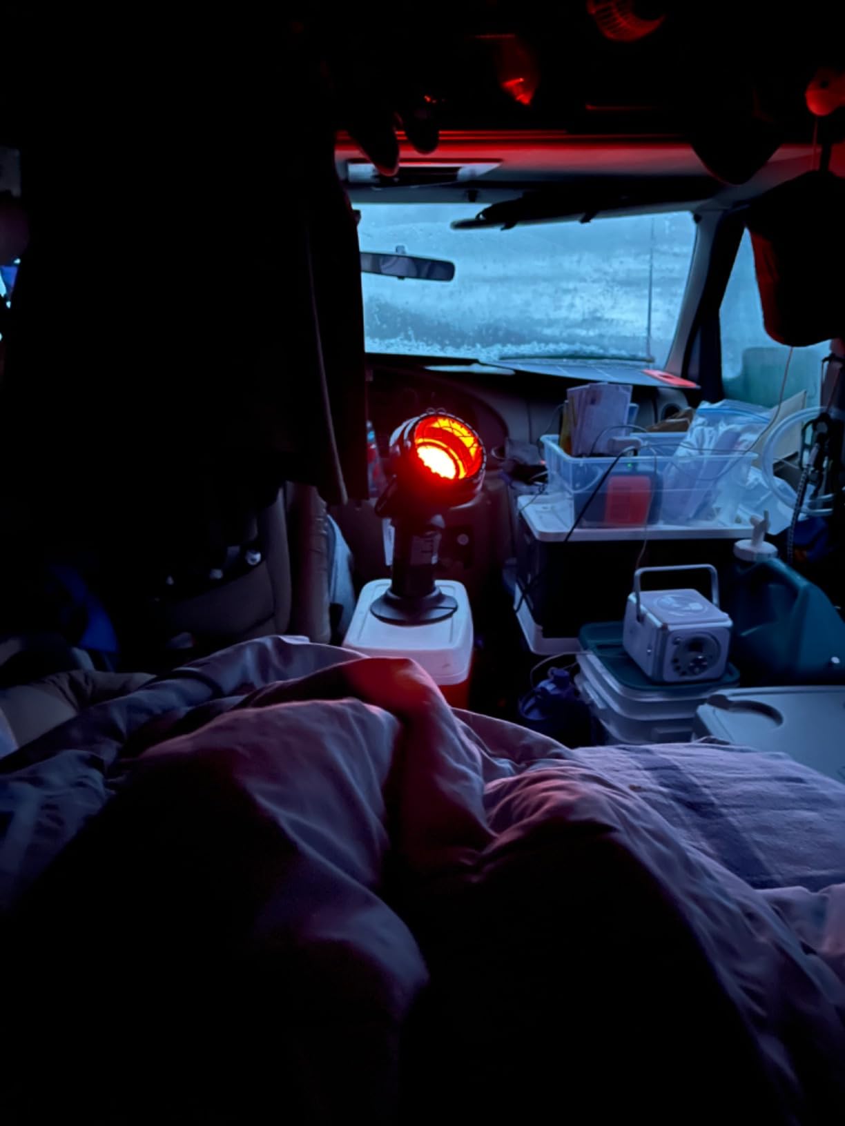 Mr. Heater F215100 MH4B Little Buddy 3800-BTU, Indoor Safe Propane Heater With ODS & Tip-Over Protection, Heating Area Up to 95 Sq. Ft - Lightweight, Medium - Black/Red - Customer Photo 2