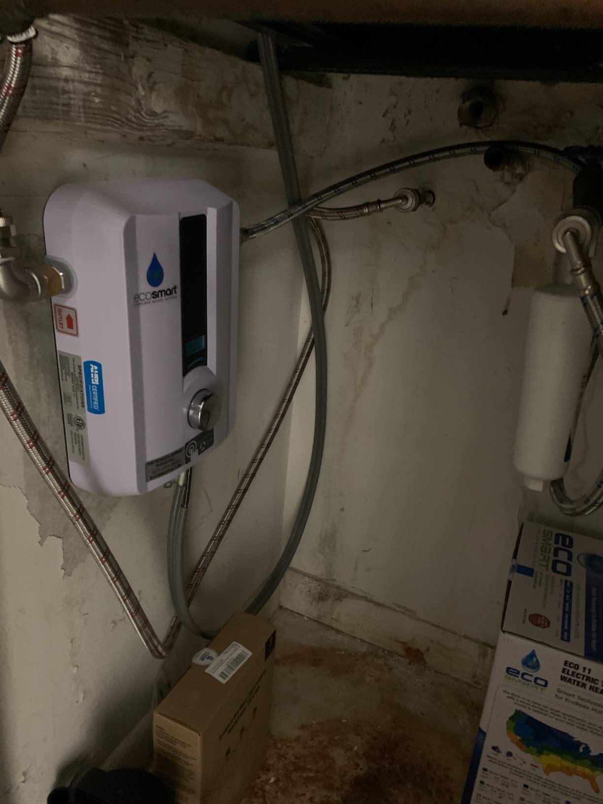 EcoSmart ECO 11 Electric Tankless Water Heater, 13KW at 240 Volts with Patented Self Modulating Technology - Customer Photo 3