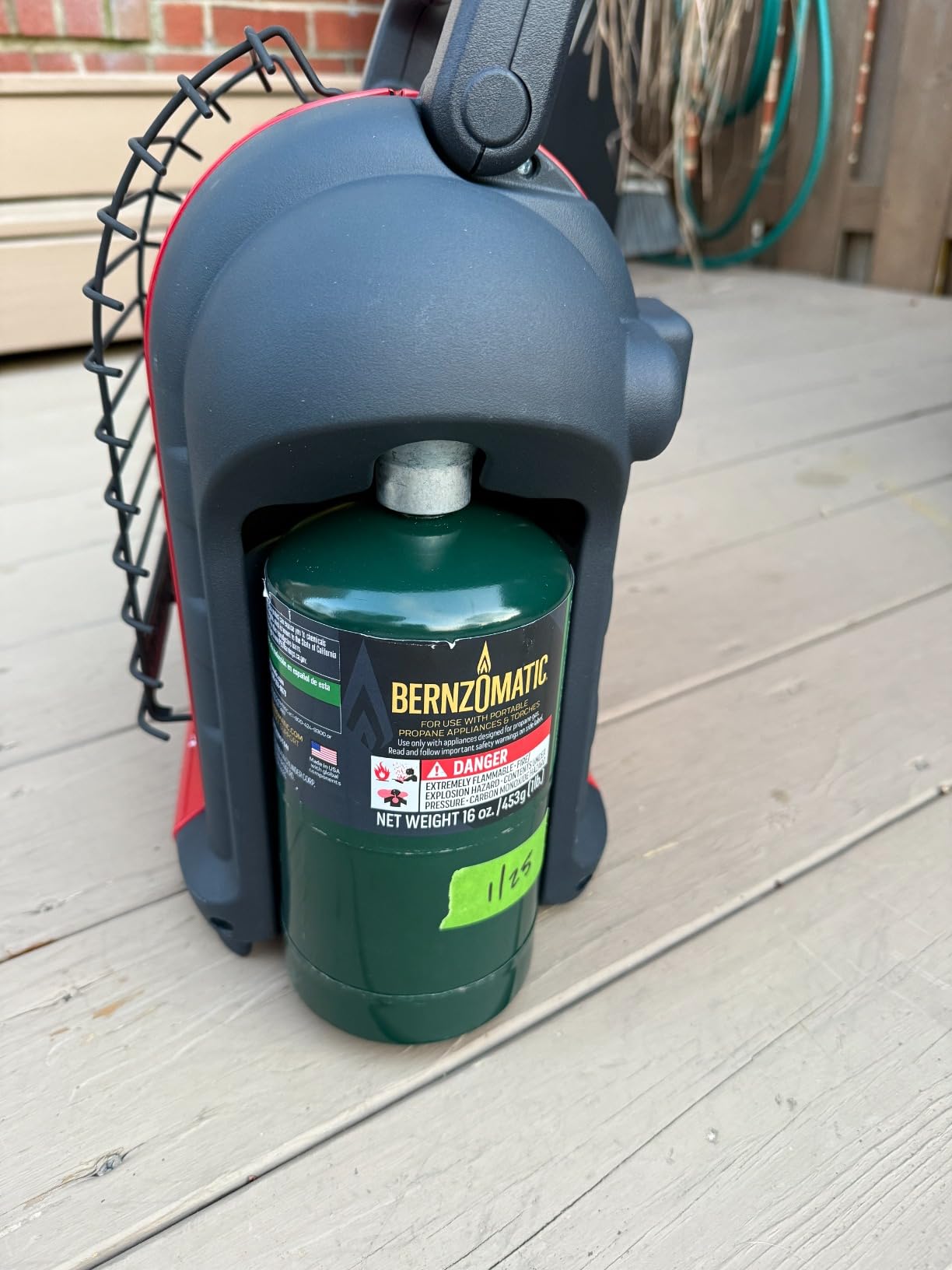 9,000 BTU Portable Buddy Radiant Heater - Customer Photo 1