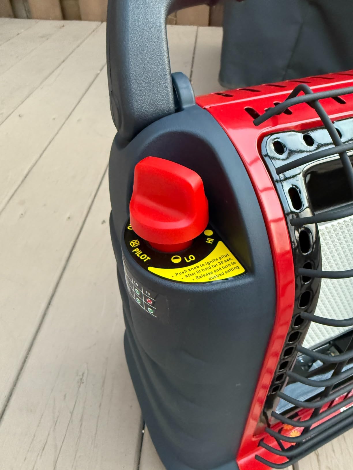 9,000 BTU Portable Buddy Radiant Heater - Customer Photo 2