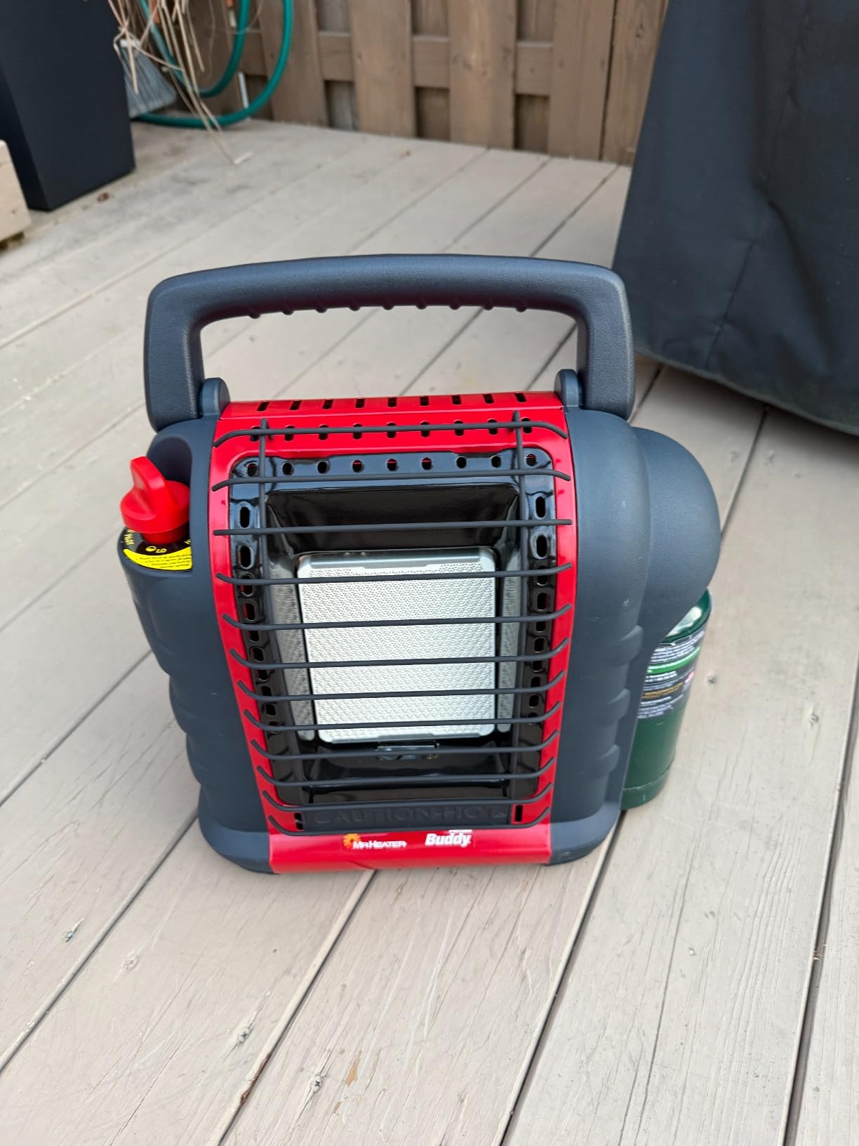 9,000 BTU Portable Buddy Radiant Heater - Customer Photo 3