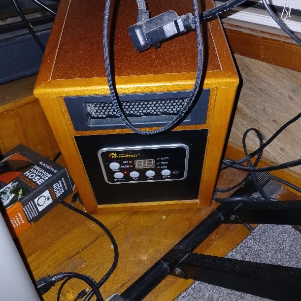 Dr Infrared Heater Portable Space Heater, Original, 1500-Watt, Cherry (Pack of 1) - Customer Photo 5