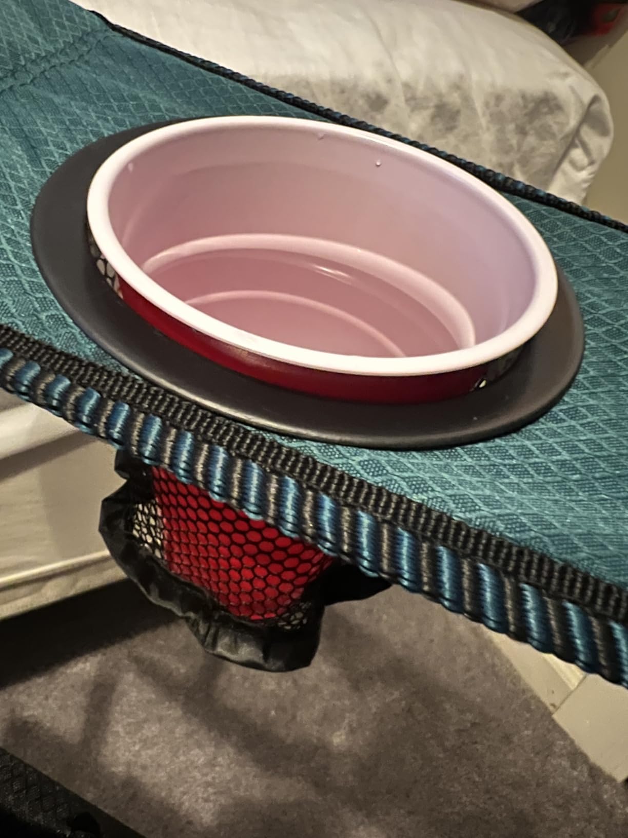 Kijaro Dual Lock Folding Camp Chairs - Versatile for Sports, Outdoors & Lawns - Locks Positions - Maldives Blue - Customer Photo 2