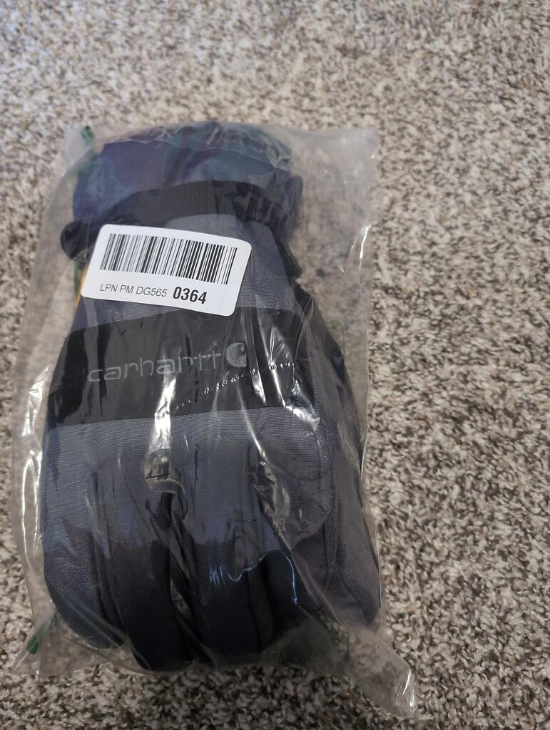 Carhartt Men's Waterproof Insulated Knit Cuff Glove Customer Review Carhartt Men's Waterproof Insulated Knit Cuff Glove - Customer Photo 1