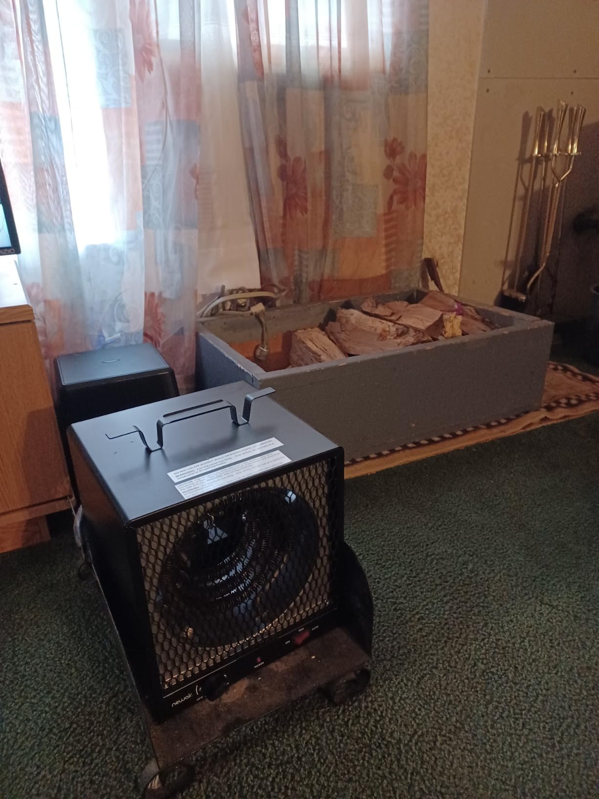 Newair 5600W Portable Electric Garage Heater - Heats Up to 600 sq. ft. with 6-Foot Cord Wrap and Carrying Handle, Space Heater Ideal for Garage, Bedroom, Dorm, and Office - Customer Photo 2