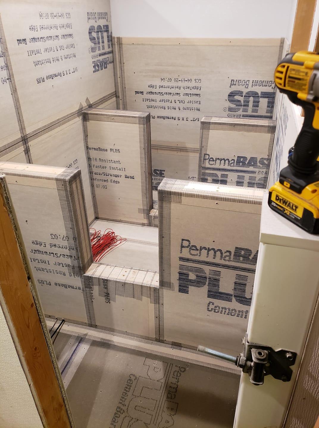 Electric Floor Heating System for Tile 40 sqft 120V 4Amps 480Watts-Heated Flooring System for Bathroom Floor Heating Kit Underfloor Comfort Heat 7Day/4Event Programmable GFCI Thermostat by Heatwave - Customer Photo 2