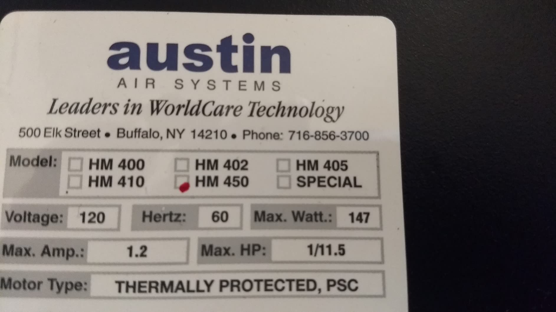 Austin Air Healthmate Plus - Powerful Air Purifier with HEPA Medical-Grade Filtration System, Eliminate Harmful Airborne Contaminants, (Sandstone) - Customer Photo 2