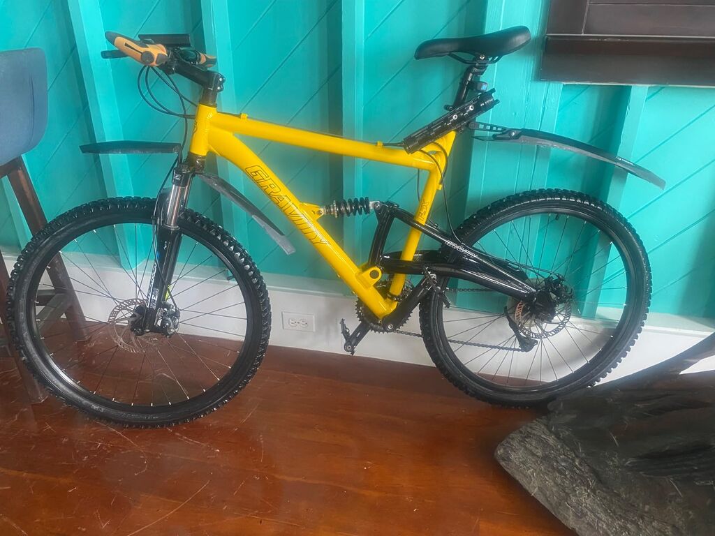 Gravity FSX 1.0 Dual Full Suspension Mountain Bike with Disc Brakes Aluminum Frame Customer Review Gravity FSX 1.0 Dual Full Suspension Mountain Bike with Disc Brakes Aluminum Frame - Customer Photo 2