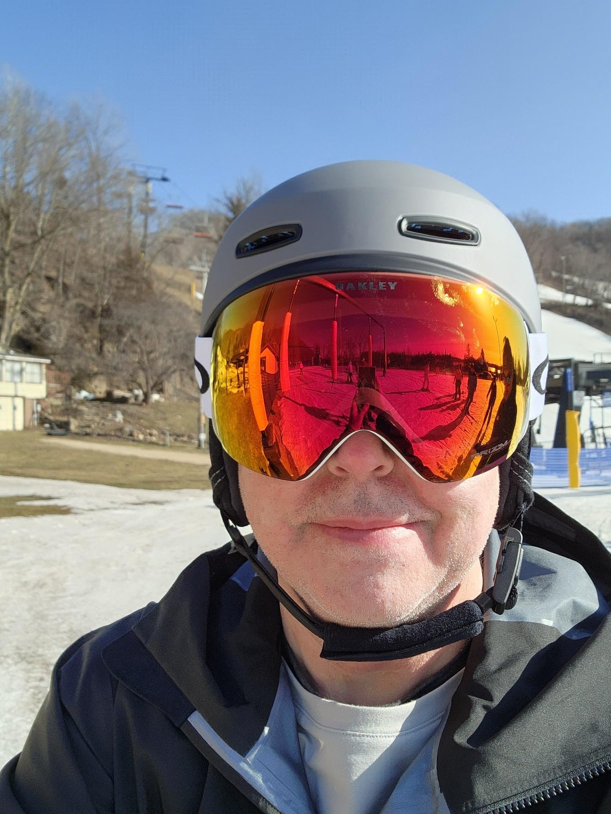 Oakley Flight Deck L Snow Goggle Customer Review Oakley Flight Deck L Snow Goggle - Customer Photo 2