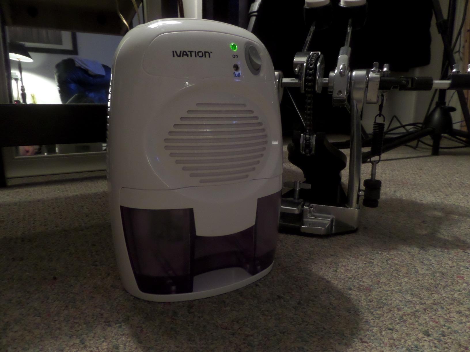 Ivation IVADM10 Powerful Small-Size Thermo-Electric Dehumidifier - for Smaller Room, Cupboard, Basement, Attic, Stored Boat, RV, Antique Car,White - Customer Photo 1