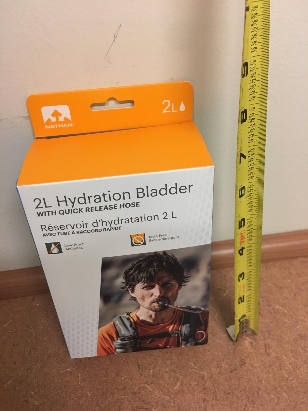 Nathan Hydration Bladder BPA Free, Water Bladder for Hiking Backpack, Hydration Backpack, Hydration Pack, Running, Walking, Obstacle Course Race, Cycling - Customer Photo 2