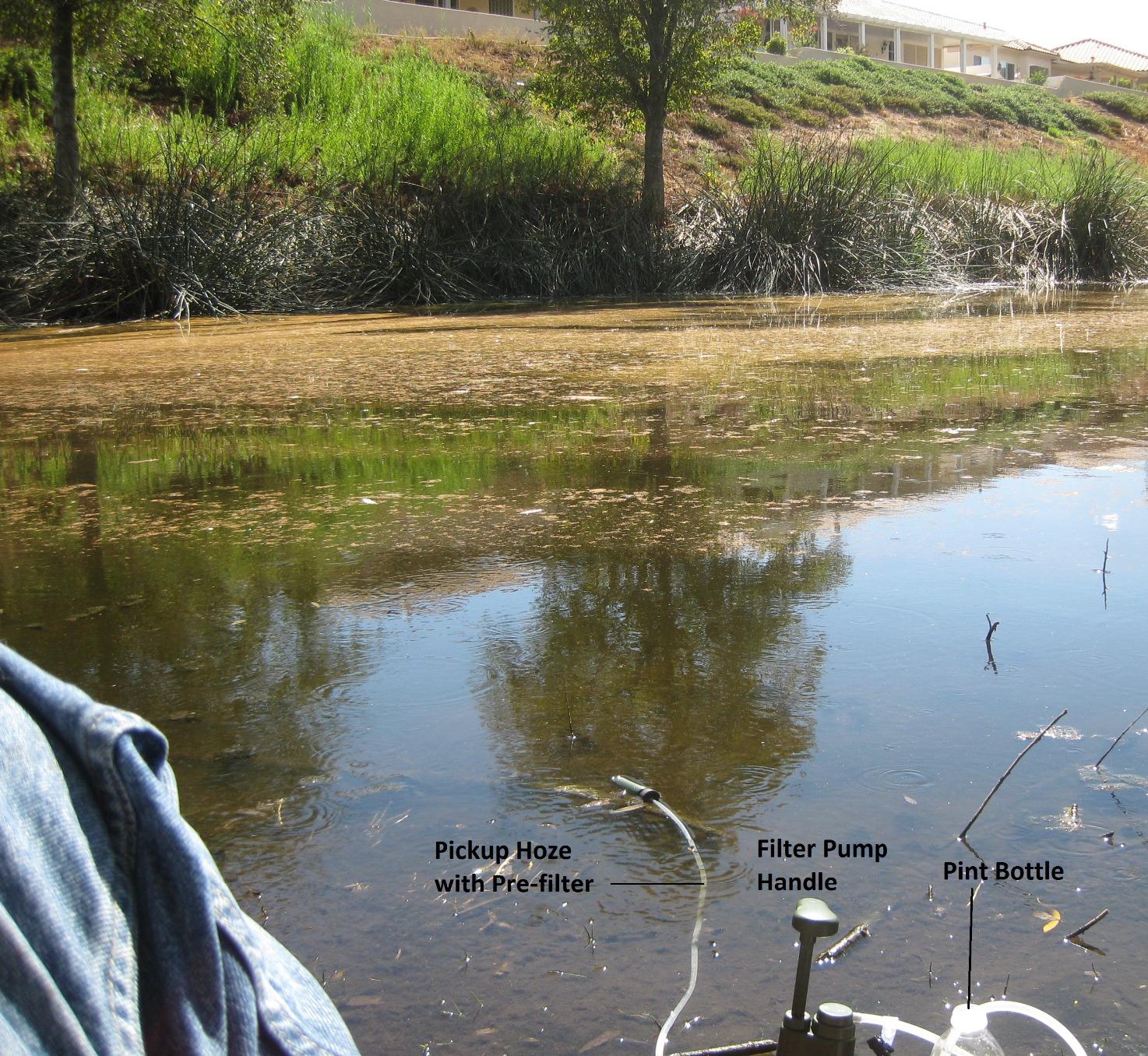 Survivor Filter PRO - Hand Pump Camping Water Filtration System Survival - Water Purifier Survival - Customer Photo 1