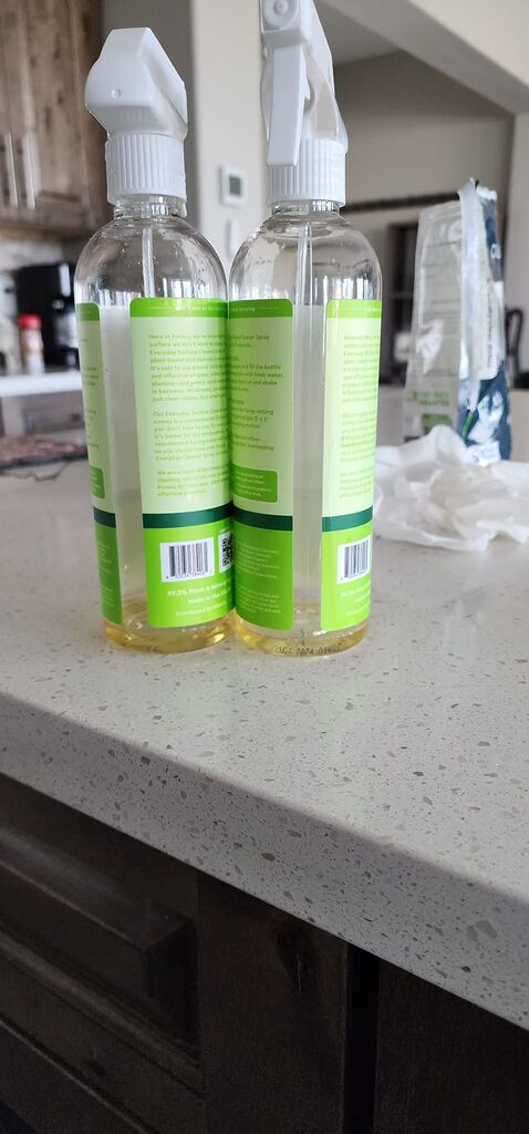 Puracy All Purpose Cleaner Concentrate - Plant-Powered Multi-Surface Cleaner - Surface Cleaner Solution As Seen on TikTok (Green Tea + Lime, 16 fl oz, 1 Pack) customer photo 2