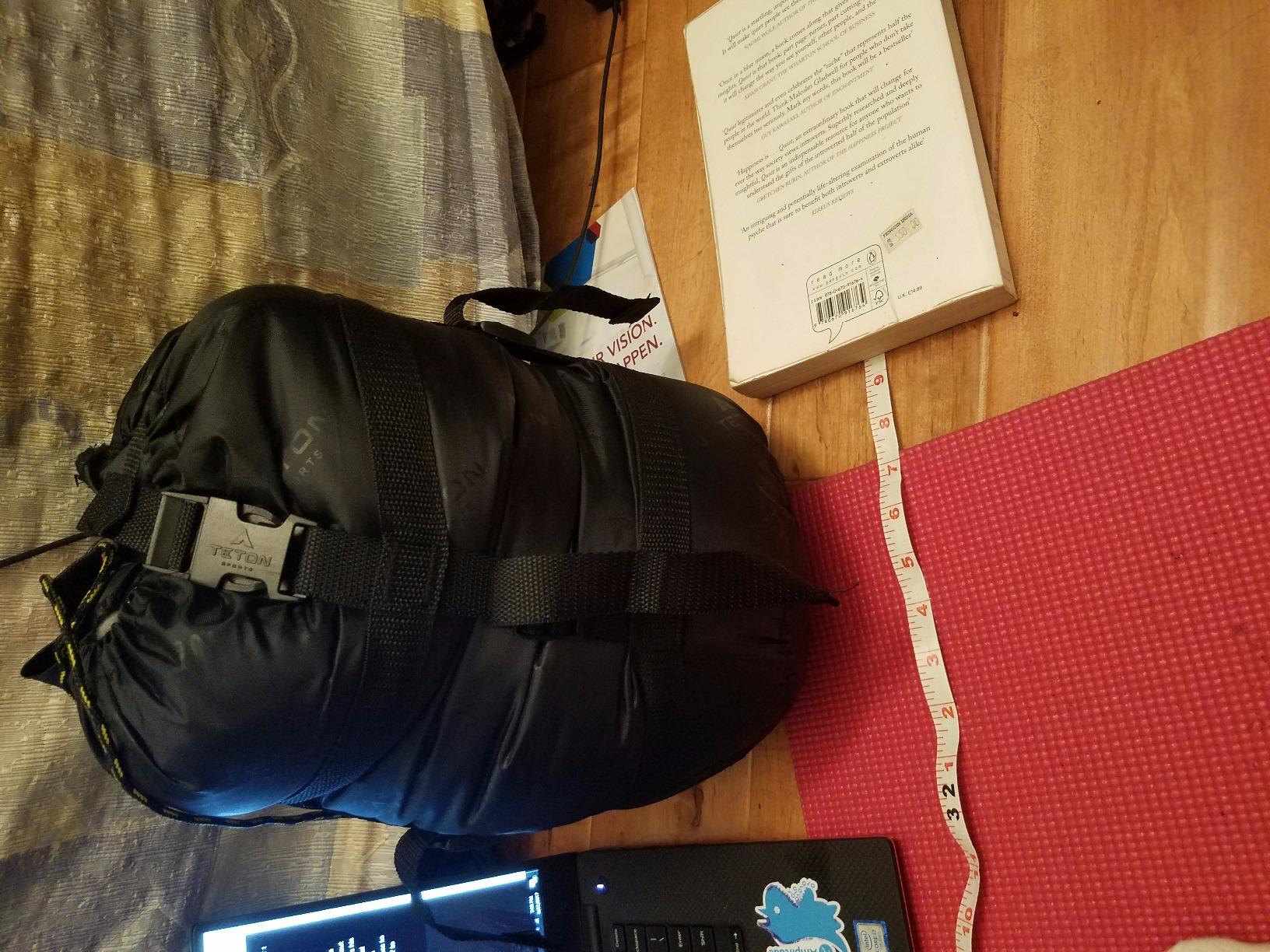 Teton 20F and 5F Degree Sleeping Bag; Lightweight, Warm Weather Mummy Sleeping Bags for Adults and Kids, Camping, Backpacking, Hiking - Customer Photo 4