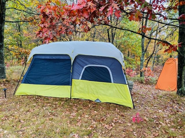 Core 9 Person Instant Cabin Tent - 14' x 9', Green (40008) - Customer Photo 1