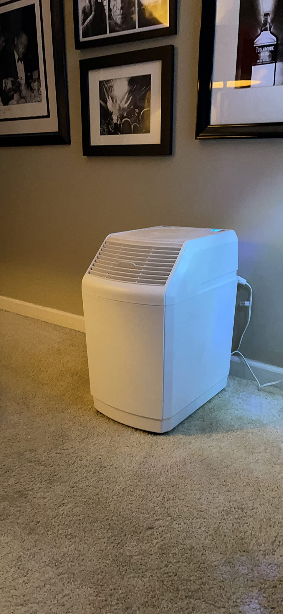 AIRCARE Space Saver Large Evaporative Whole House Commercial 6 Gallon Humidifier for Large Rooms 2,700 sq ft. With Digital Controls, Auto Humidistat and Automatic Shut Off - Customer Photo 2