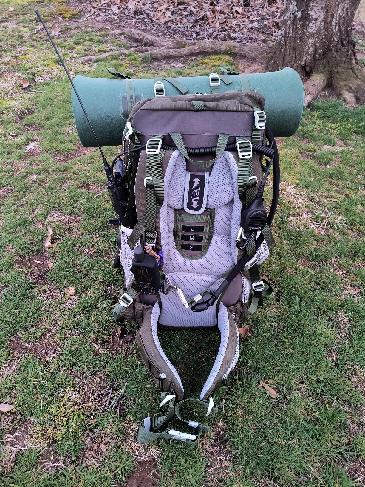 MOUNTAINTOP 70L Internal Frame Backpack Camping Backpacking Hiking Backpack for Men Women with Rain Cover - Customer Photo 1