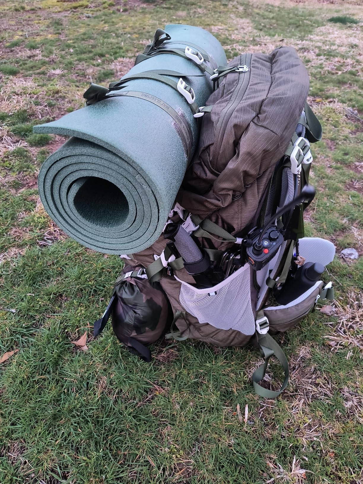 MOUNTAINTOP 70L Internal Frame Backpack Camping Backpacking Hiking Backpack for Men Women with Rain Cover - Customer Photo 2