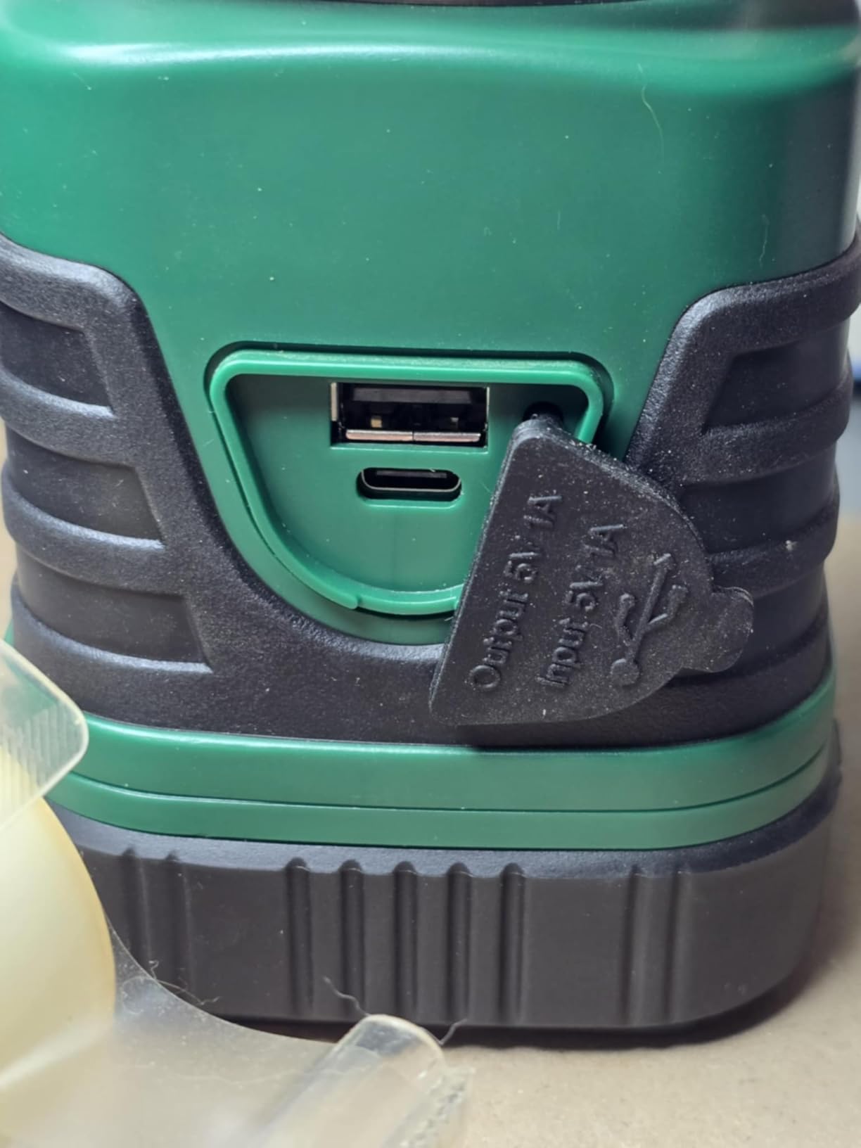 Lighting EVER 1000LM LED Camping Lantern Rechargeable, 4400mAh Power Bank, Camping Essential with 4 Light Modes, IP44 Waterproof Lantern Flashlight for Hurricane Emergency, Hiking, USB Cable Included - Customer Photo 1