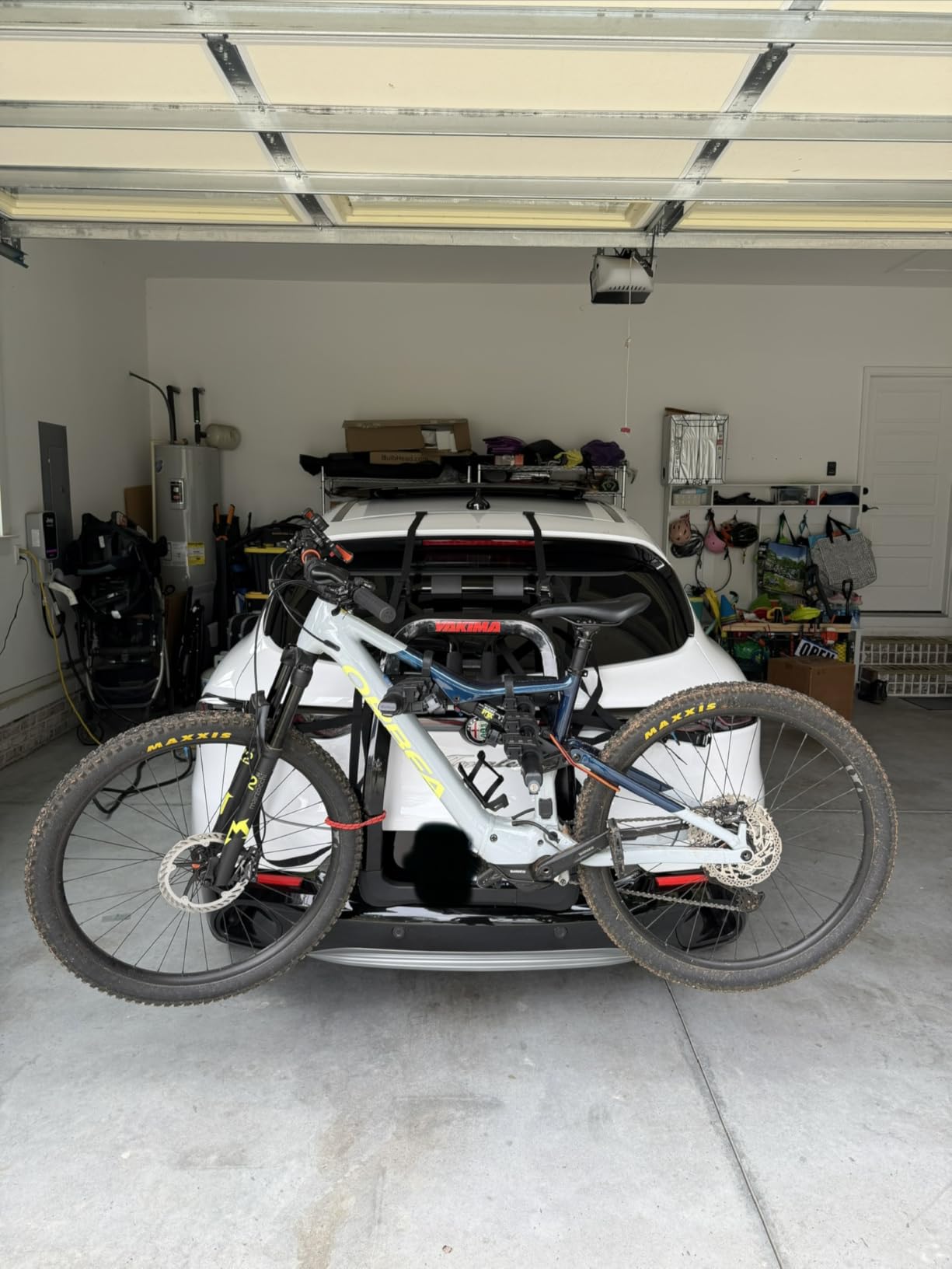 Yakima FullBack 3 Premium Trunk Bike Rack, Holds 3 Bikes, Tool-Free Installation, SuperCush ZipStrips, Foldable Arms, SKS Locks, Bottle Opener - Customer Photo 1