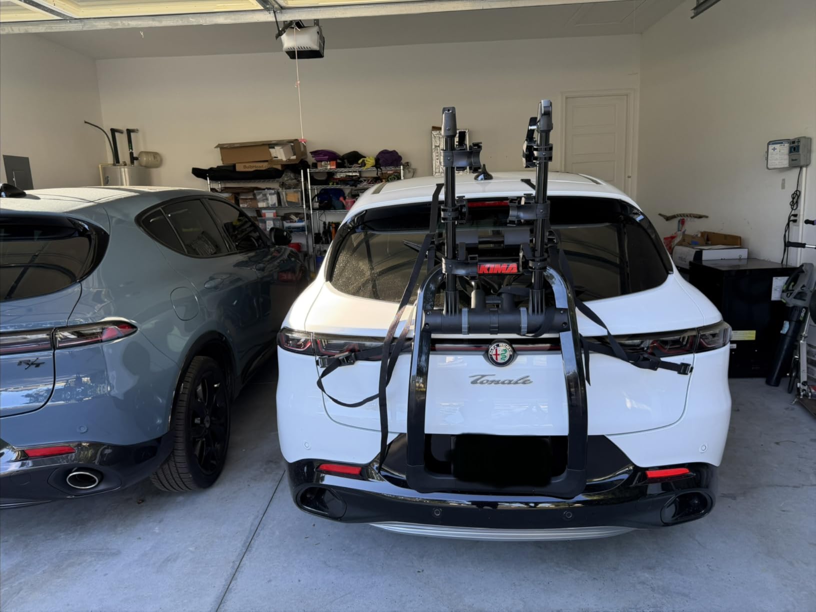 Yakima FullBack 3 Premium Trunk Bike Rack, Holds 3 Bikes, Tool-Free Installation, SuperCush ZipStrips, Foldable Arms, SKS Locks, Bottle Opener - Customer Photo 2