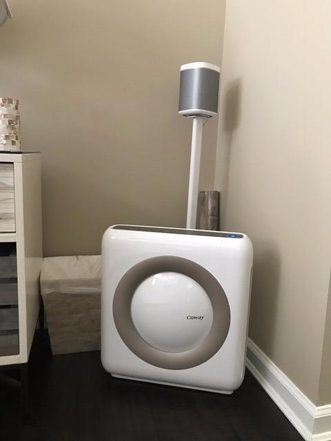Coway Mighty Air Purifier AP-1512HH(W) for Home Up to 1,748ft², HEPA Filter for Smoke, Allergies, Pet Dander, Odor, Air Quality Monitor, Auto&Eco Mode, White customer photo 1