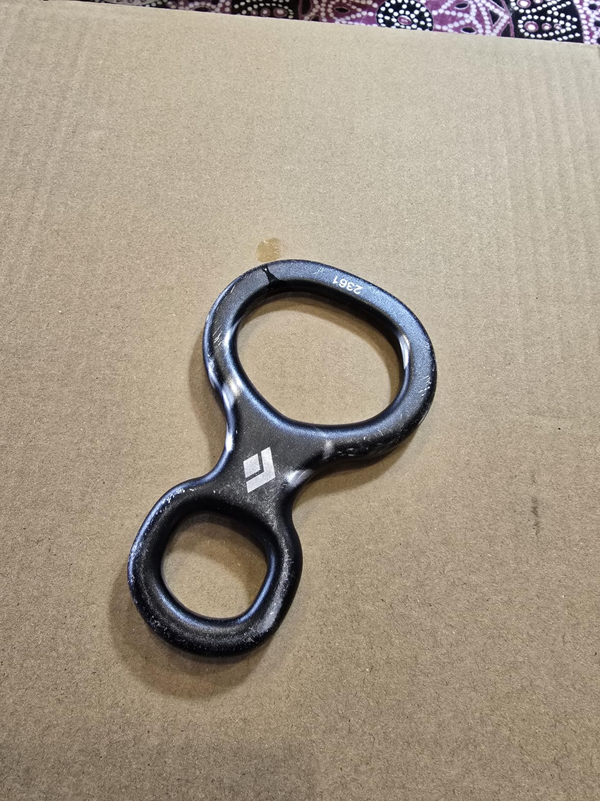 Black Diamond Super 8 Belay Rappel Device, Yellow - Customer Photo 1