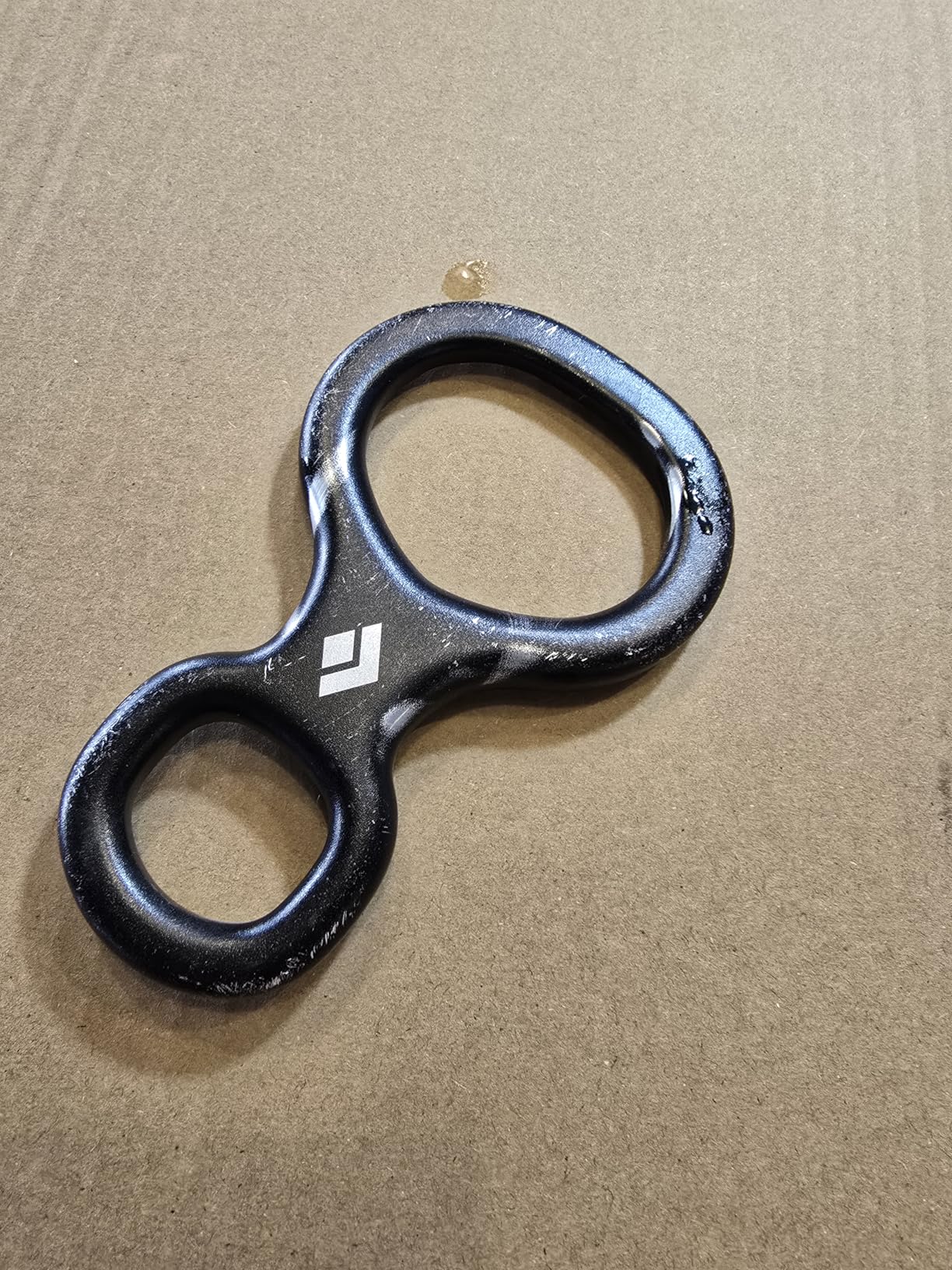 Black Diamond Super 8 Belay Rappel Device, Yellow - Customer Photo 2