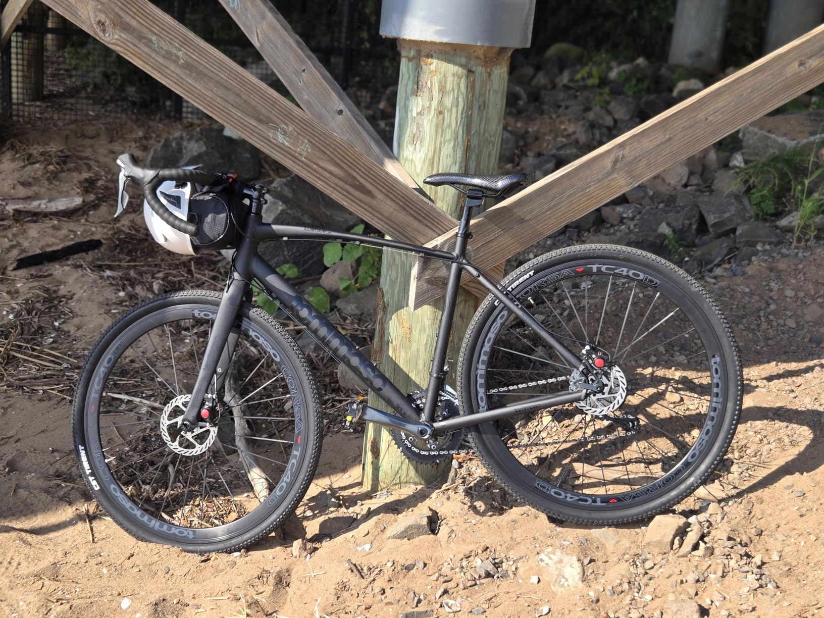 Tommaso Illimitate Sport Performance Aluminum Gravel Bike Carbon Fork Shimano Tiagra 20 Speeds Road Bicycle Men Road Bikes for Men - Customer Photo 1