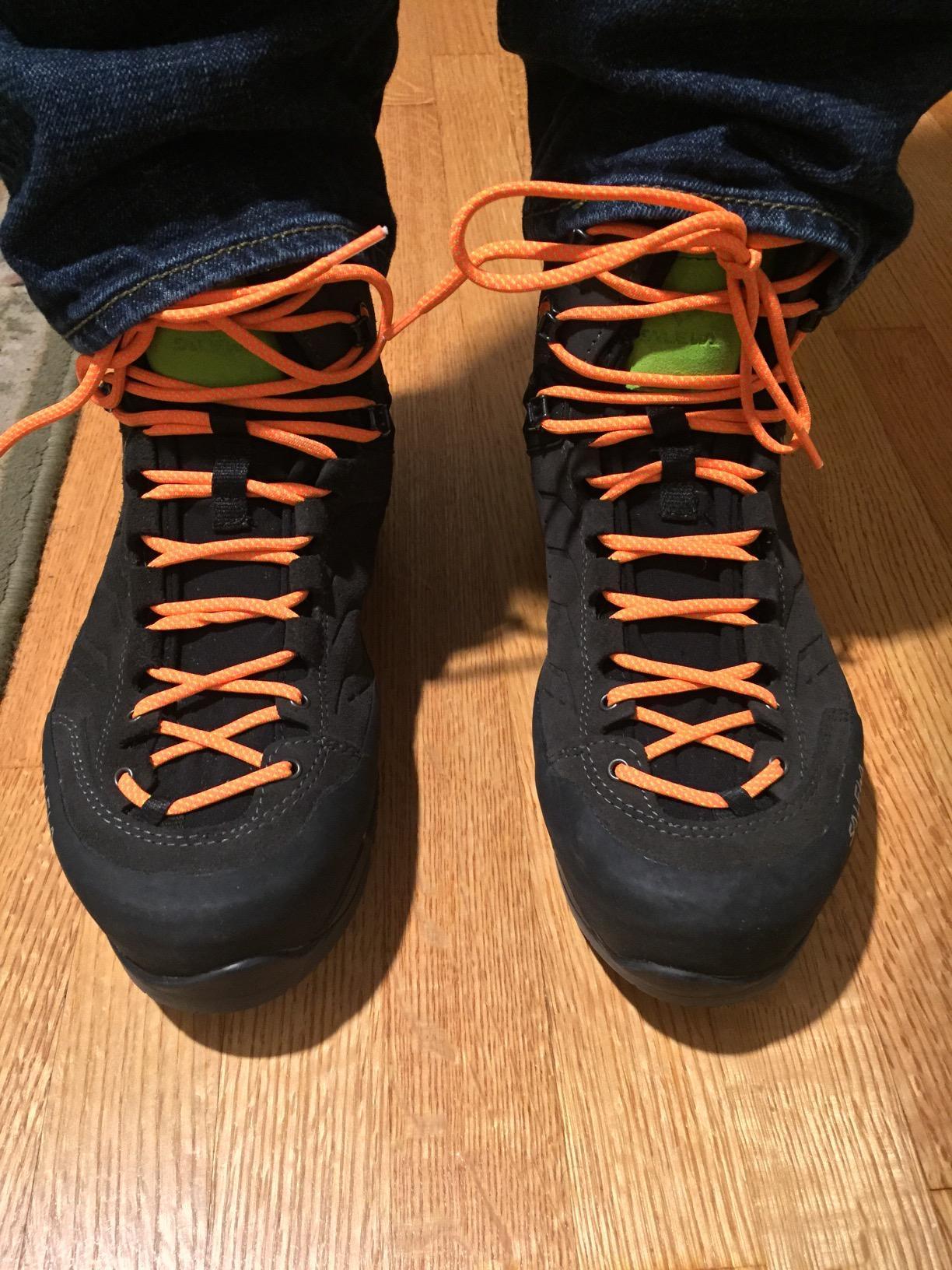 Salewa Mountain Trainer Mid Gore-TEX Boots Mens Customer Review Salewa Mountain Trainer Mid Gore-TEX Boots Mens - Customer Photo 1