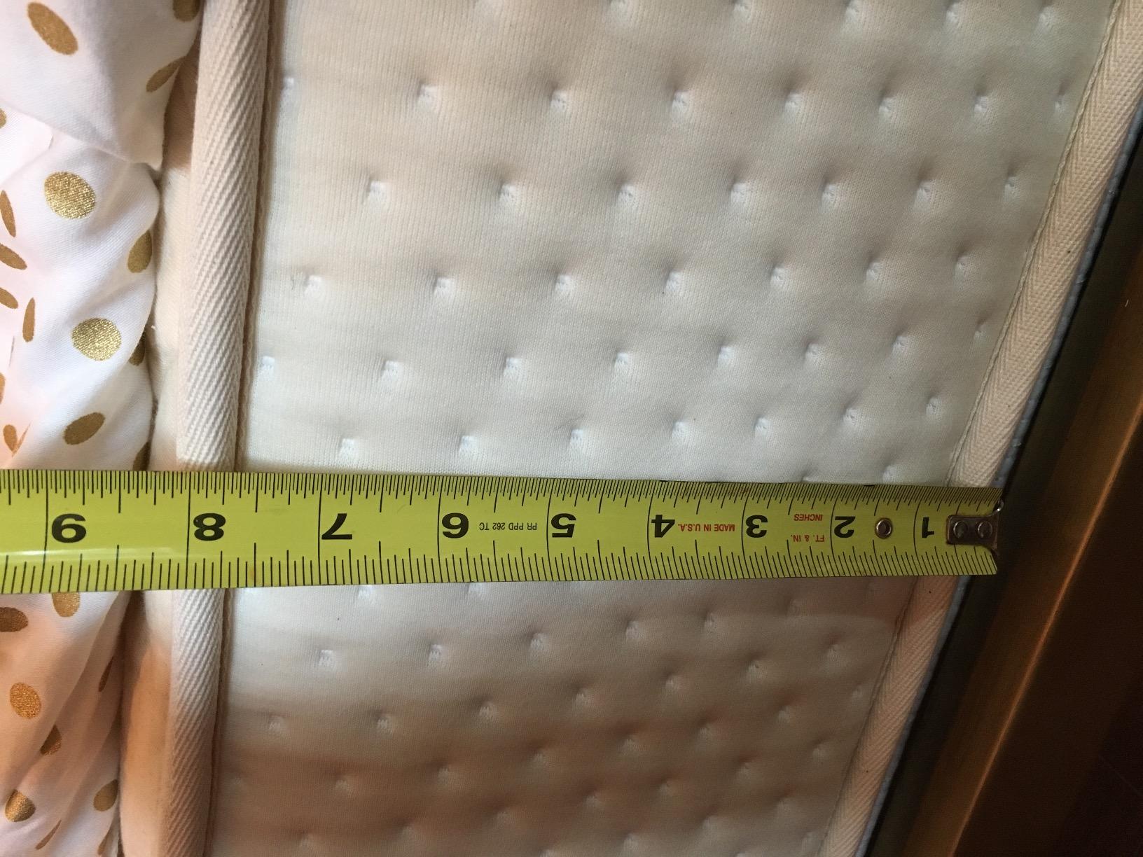 Latex for Less 2-Sided Natural Latex Mattress, King, Medium, Handcrafted in USA, GOTS Certified Organic Cotton, Natural Wool, 9 inches - Customer Photo 2