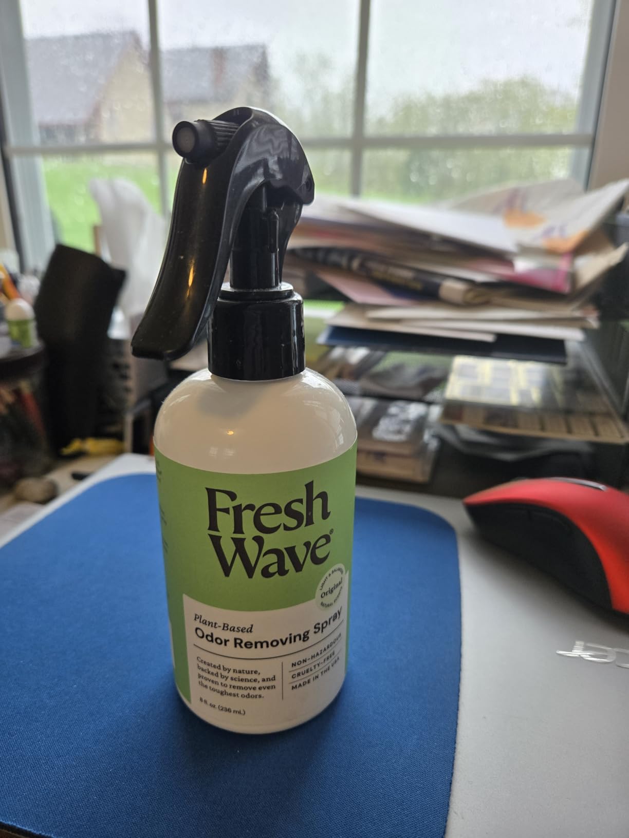 Fresh Wave Original Scent Odor Removing Spray, 8 fl. oz. | Pack of 2 | Odor Absorber for Home, Furniture, Fabrics & Trash | Safer Odor Relief - Customer Photo 1