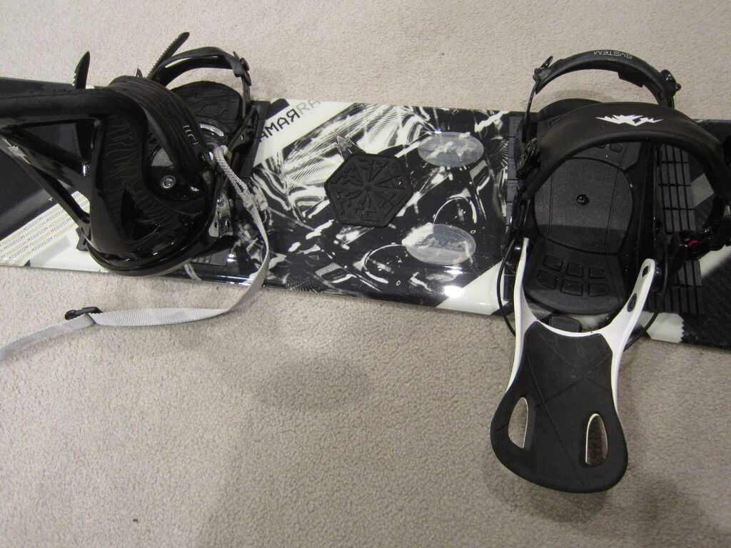 System MTN Men's Rear Entry Step in Style Snowboard Bindings - Customer Photo 1