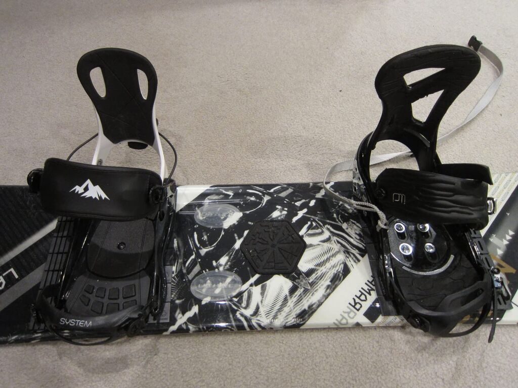 System MTN Men's Rear Entry Step in Style Snowboard Bindings - Customer Photo 2