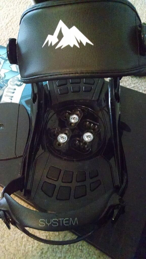 System MTN Men's Rear Entry Step in Style Snowboard Bindings - Customer Photo 4