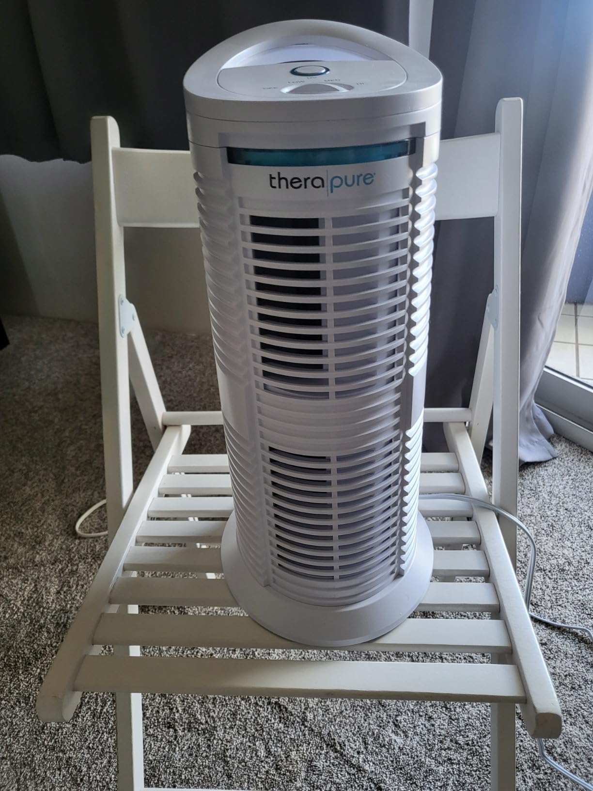 Therapure Tpp220m Hepa-Type Air Purifier, 70 Sq Ft Room Capacity, White - Customer Photo 1