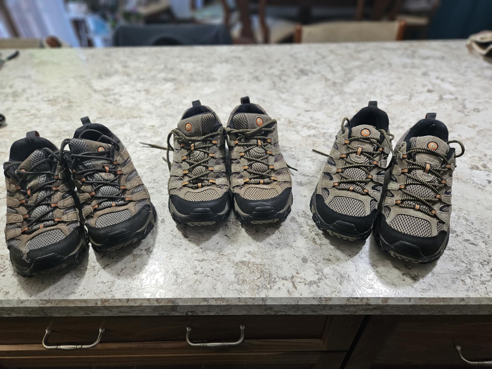 Merrell Men's Moab 2 Waterproof Hiking Boot - Customer Photo 1