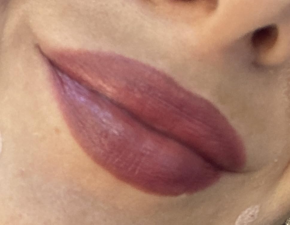 Palladio Herbal Lipstick, Rich Pigmented and Creamy Lip Color, Infused with Aloe Vera, Chamomile & Ginseng, Prevents Lips from Drying, Combats Fine Lines, Long Lasting Lipstick, Cameo Cameo - Customer Photo 2