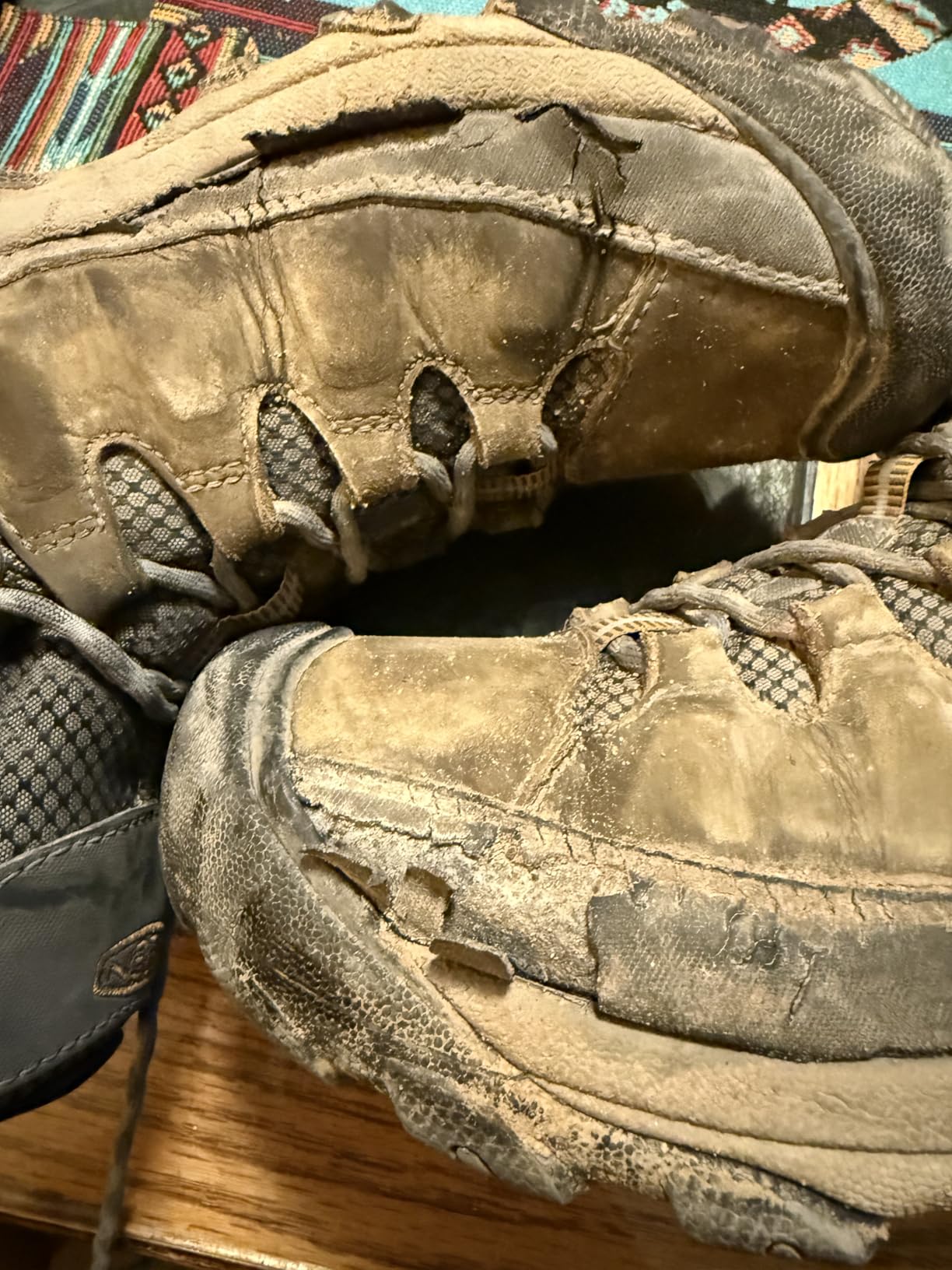 KEEN Men's Targhee Mid Height Waterproof Hiking Boots - Customer Photo 5