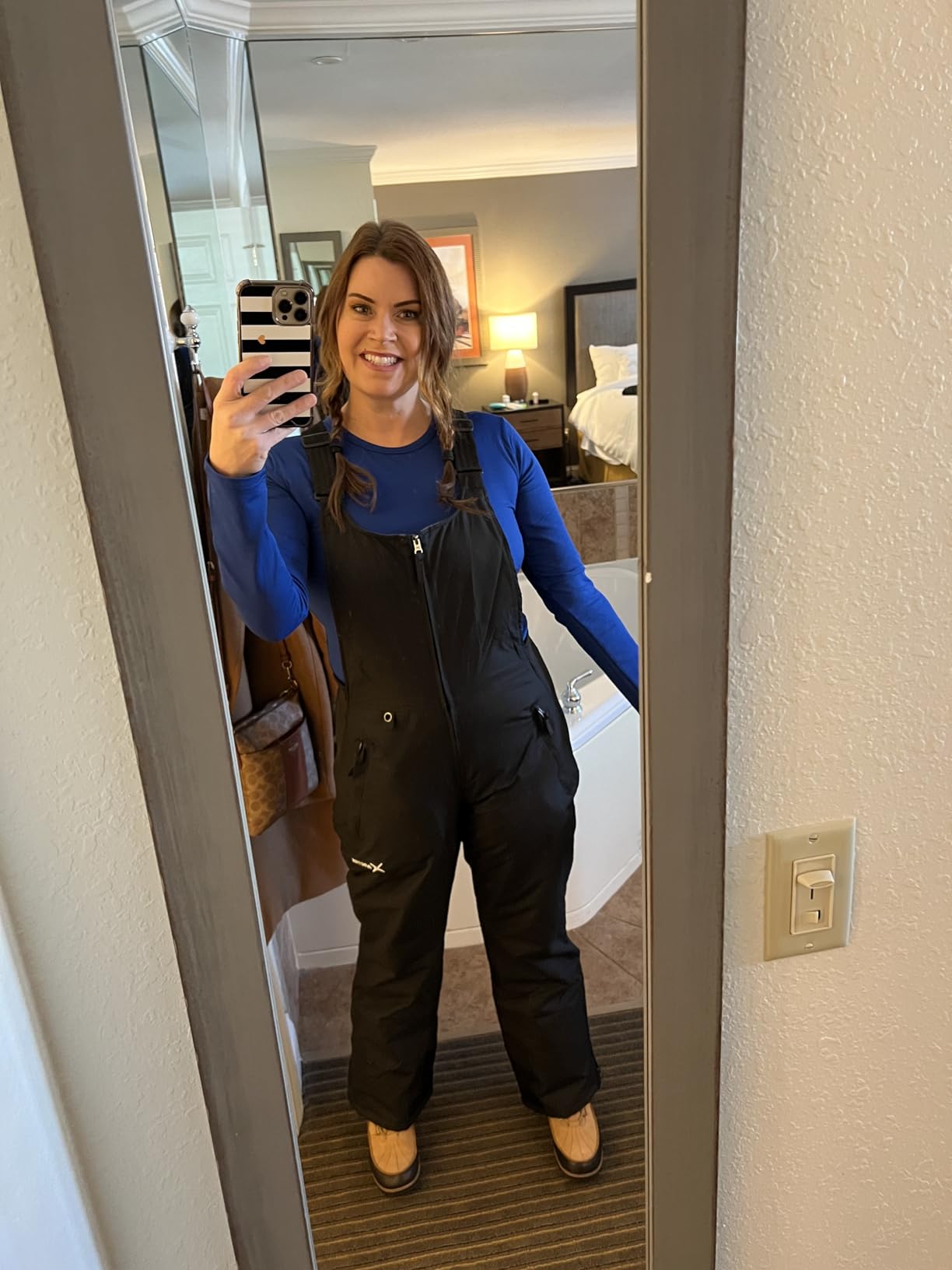 Thermajane Long Johns Thermal Underwear for Women Fleece Lined Base Layer Pajama Set Cold Weather - Customer Photo 1