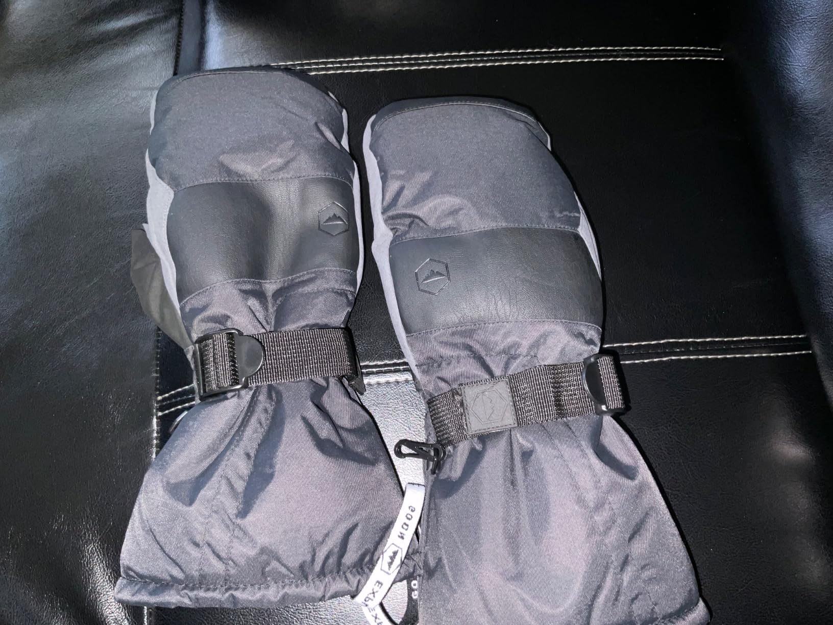 Tough Outdoors Winter Ski Mittens Men & Women - Adult Snow Mitts for Cold Weather - Waterproof Gloves Snowboarding, Skiing - Customer Photo 2