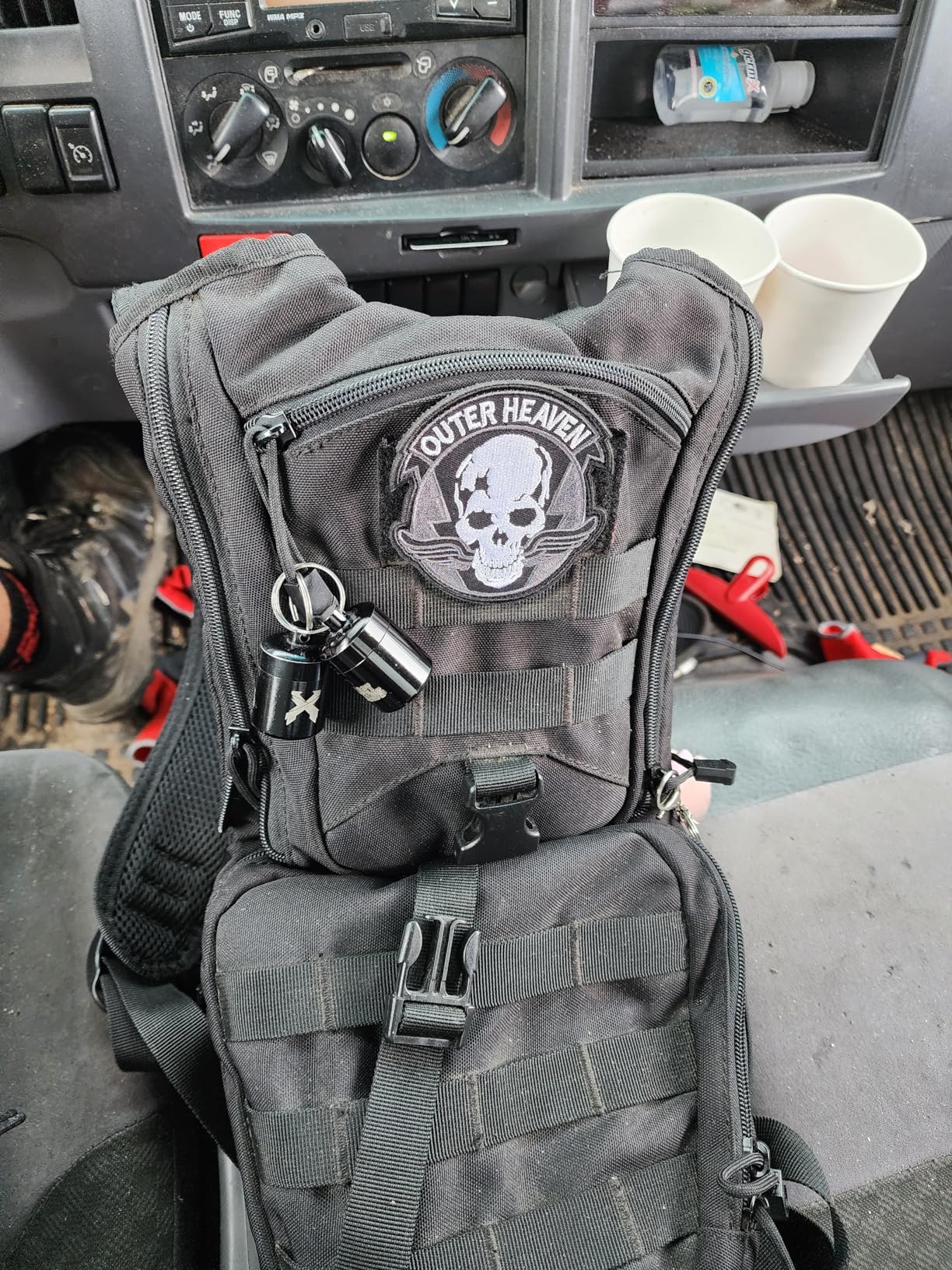 MARCHWAY Tactical Molle Hydration Pack Backpack with 3L TPU Water Bladder, Military Daypack for Cycling, Hiking, Running, Climbing, Hunting, Biking - Customer Photo 1