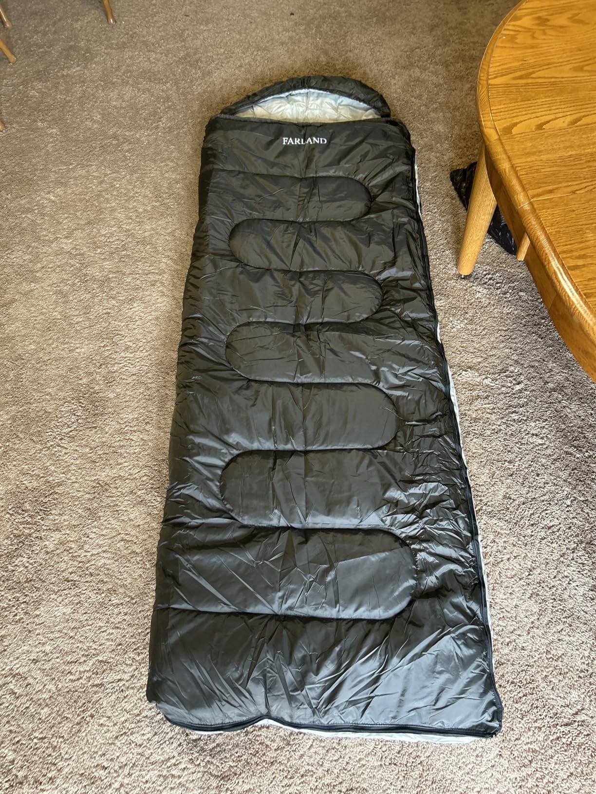 FARLAND Sleeping Bags 30℉ for Adults Teens Kids with Compression Sack Portable and Lightweight for 3-4 Season Camping, Hiking,Waterproof, Backpacking and Outdoors - Customer Photo 2