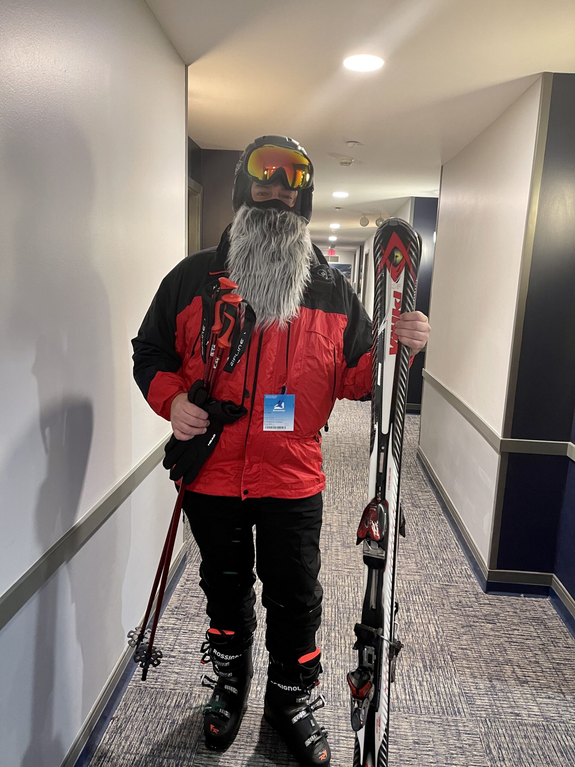 Zipline Blurr 16.0 Graphite Composite Downhill Ski Poles - Lightweight, Durable, Freeride All-Mountain, Ergonomic Grip, Ideal for All-Mountain Skiing Customer Review Zipline Blurr 16.0 Graphite Composite Downhill Ski Poles - Lightweight, Durable, Freeride All-Mountain, Ergonomic Grip, Ideal for All-Mountain Skiing - Customer Photo 2