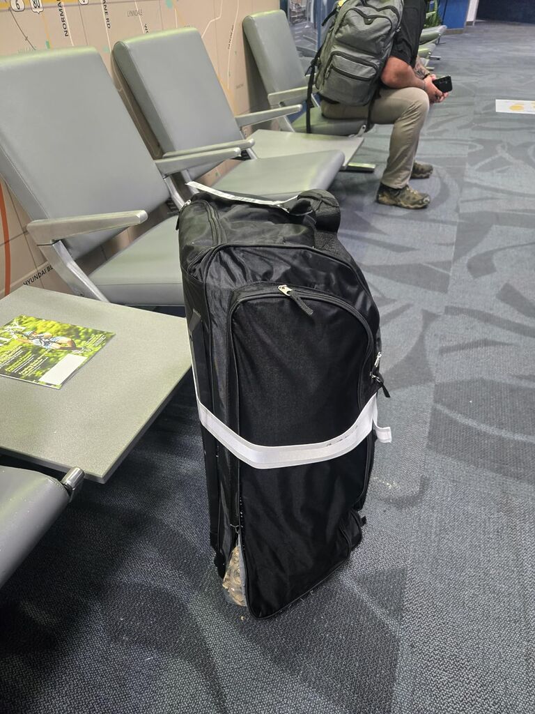 Travelers Club Xpedition 30 Inch Multi-Pocket Upright Rolling Duffel Bag Customer Review Travelers Club Xpedition 30 Inch Multi-Pocket Upright Rolling Duffel Bag - Customer Photo 5