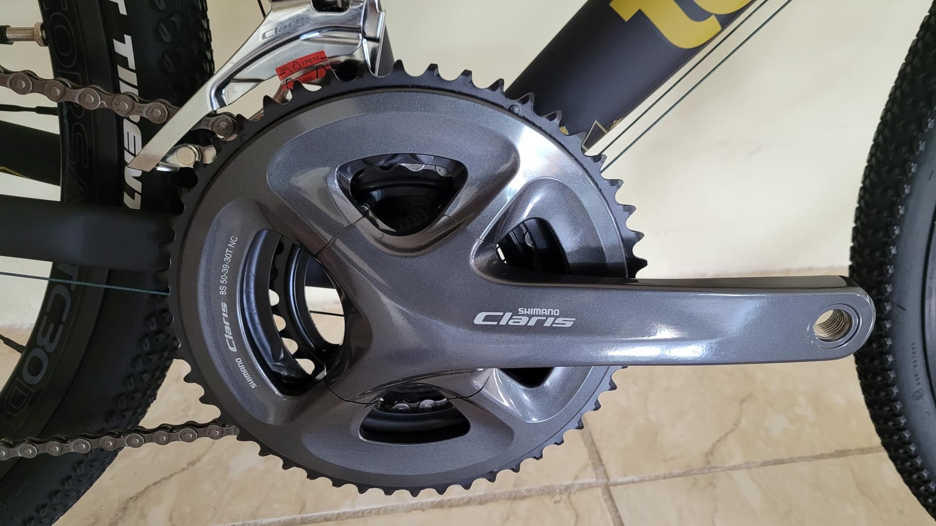 Tommaso Sterrata Sport Performance Aluminum Gravel Bike Carbon Fork Shimano Claris 24 Speeds Road Bicycle Men Road Bikes for Men - Customer Photo 2