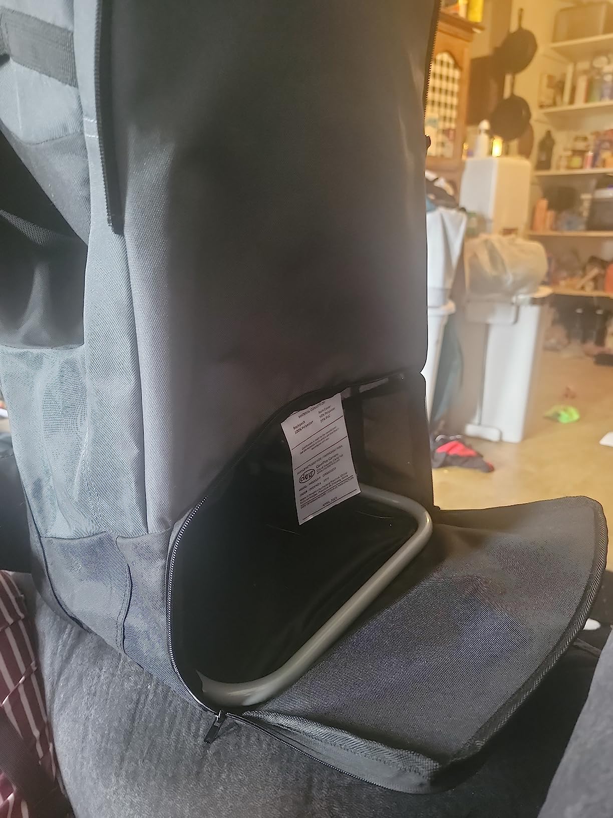 ClevrPlus Deluxe Adjustable Baby Carrier Outdoor Hiking Child Backpack Camping - Customer Photo 2